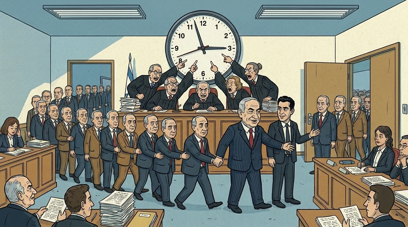 חמש הערות על מעבר 'תיקי האלפים' לחמישה ימי דיונים